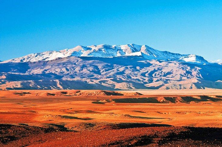 Landschaft des Hohen Atlas