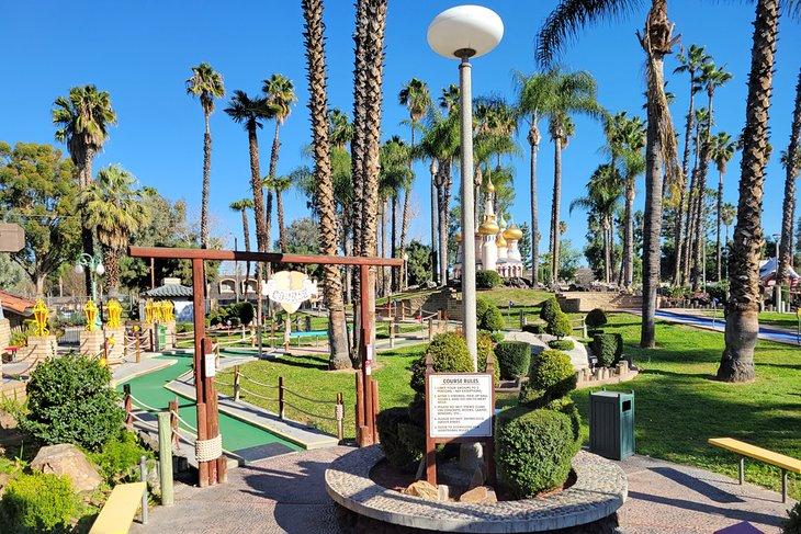Mini golf en Castle Park