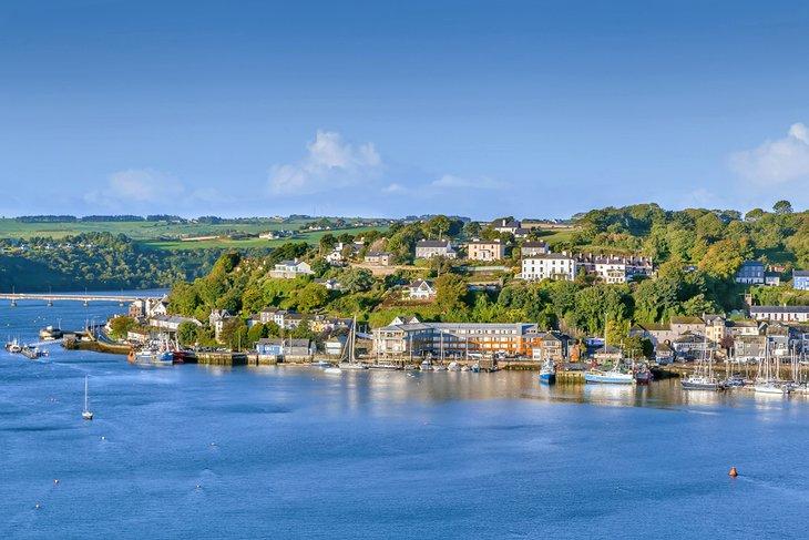 Vista de Kinsale y el puerto
