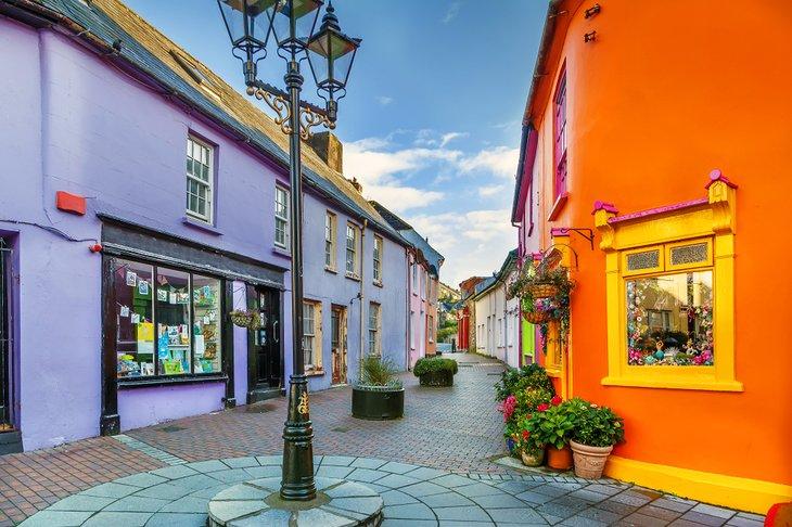 Calle colorida de Kinsale