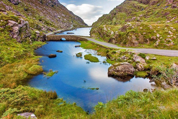 El Gap de Dunloe en el Anillo de Kerry