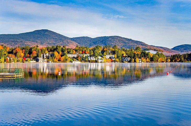 Lake Placid en automne