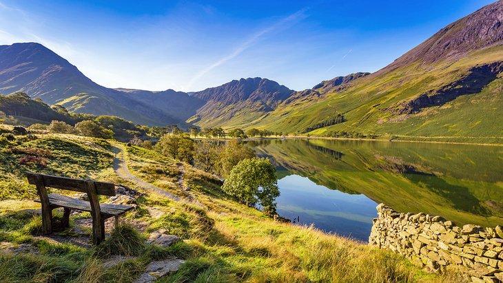 Buttermere, El Distrito de los Lagos, Inglaterra