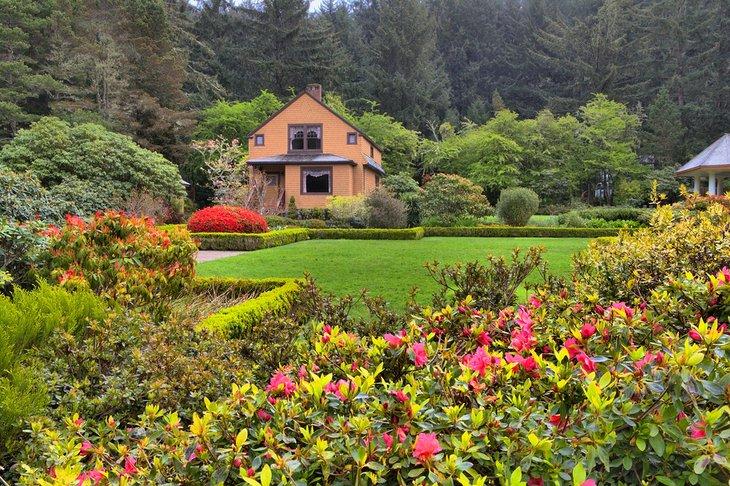 Jardines botánicos en Shore Acres State Park