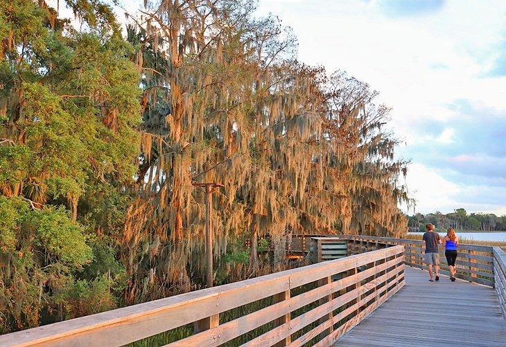 Parque Palm Island en Mount Dora
