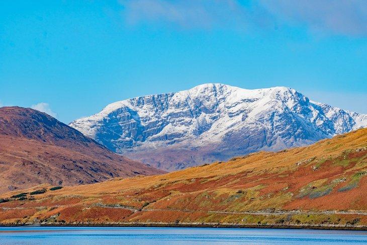 Parc national de Connemara dans le Comté de Galway