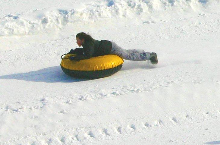 Tubing en Pats Peak