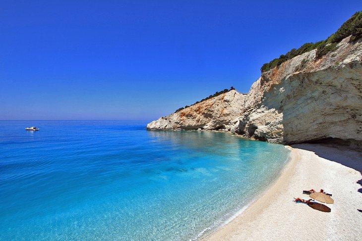 Playa Porto Katsiki en la Isla de Lefkada