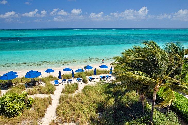 Frente de playa en Grace Bay en Providenciales, Turcos y Caicos