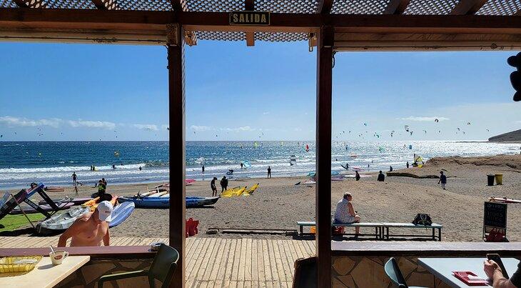 Un restaurante en El Medano