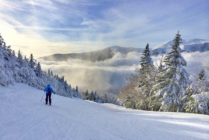 Station de ski dans le New Hampshire