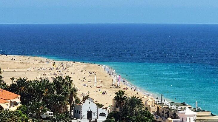 Vista sobre Playa Matorral