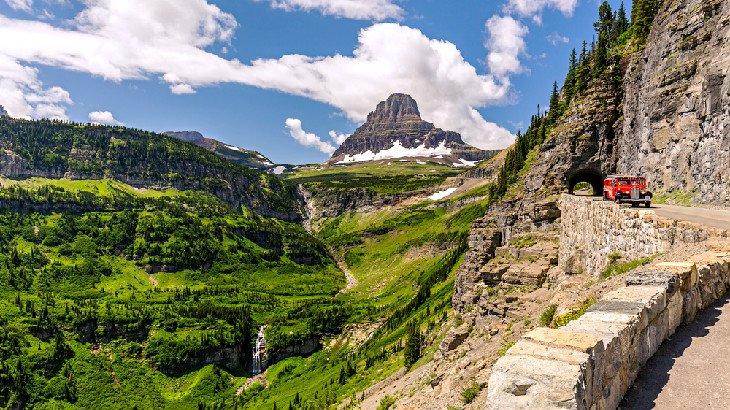 Going-to-the-Sun Road, Parque Nacional Glacier