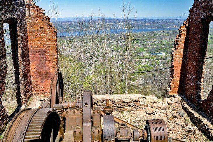 Ruines du chemin de fer incliné de Mount Beacon