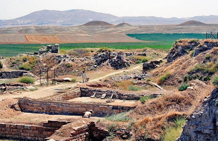 Site archéologique à Gordion