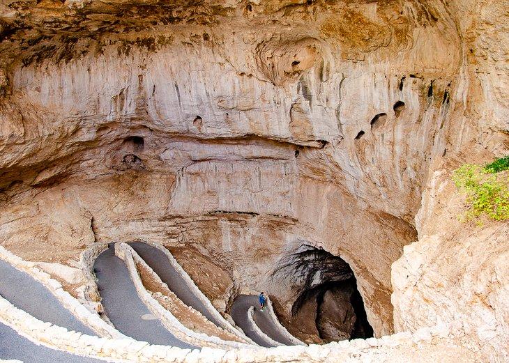 Entrée des Cavernes de Carlsbad