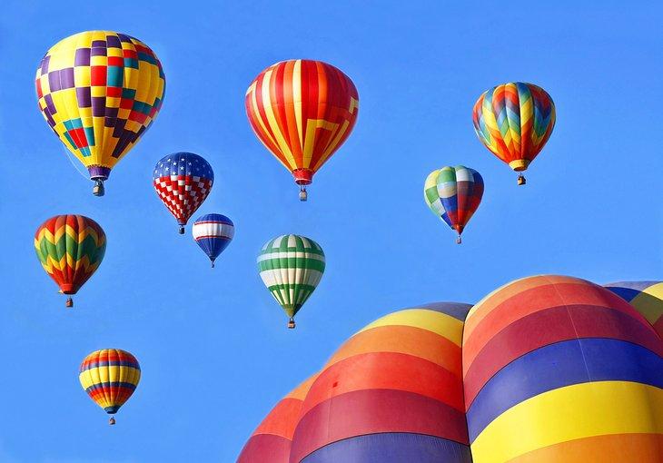 Fête internationale de la montgolfière à Albuquerque