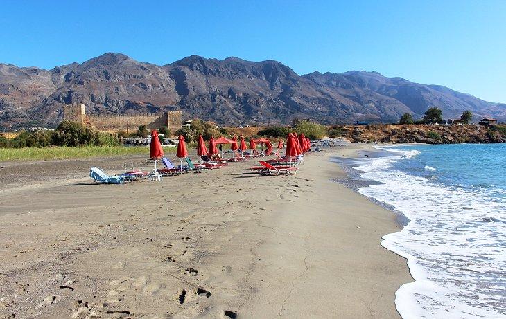 Playa en Frangokastello