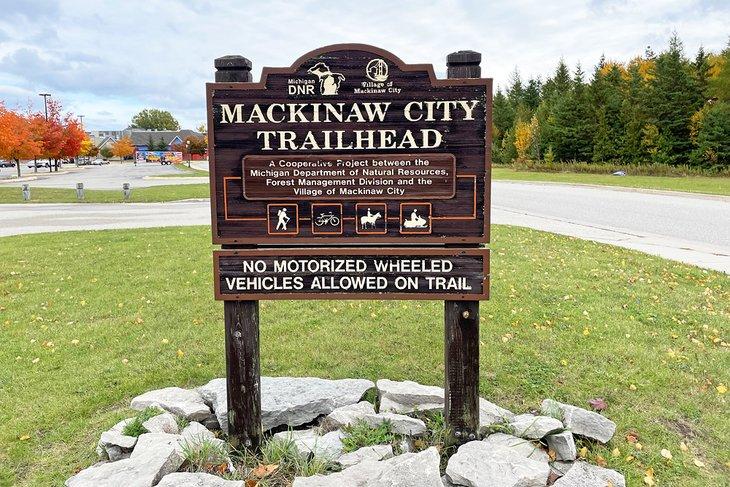 Point de départ de Mackinaw City