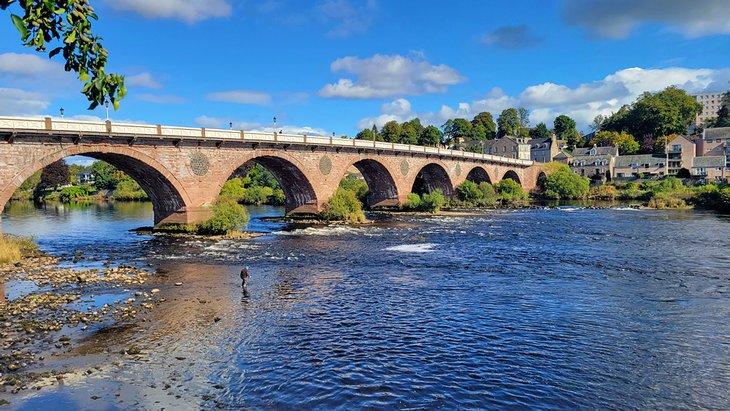 Le fleuve Tay à Perth