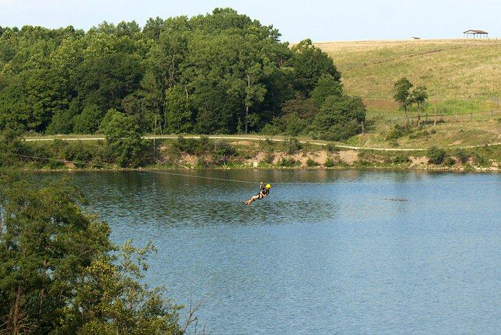 Safari de Zipline Sauvage