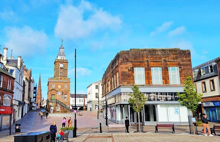 Midsteeple Quarter, Centro de Dumfries