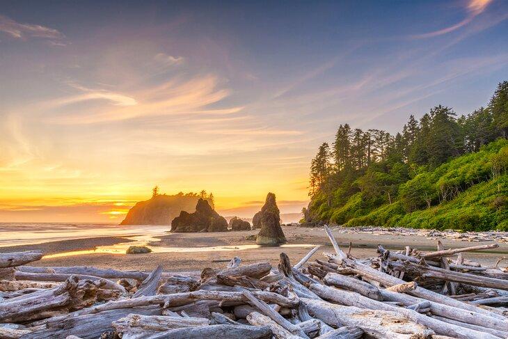 Ruby Beach, Olympic Nationalpark