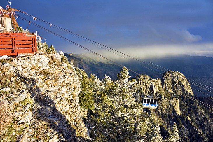 Tren en Sandia Peak