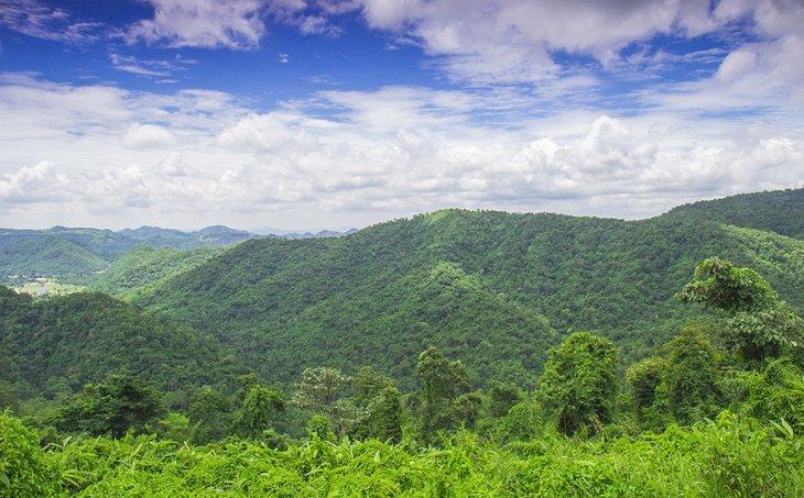 Bergblicke im Khao Yai Nationalpark