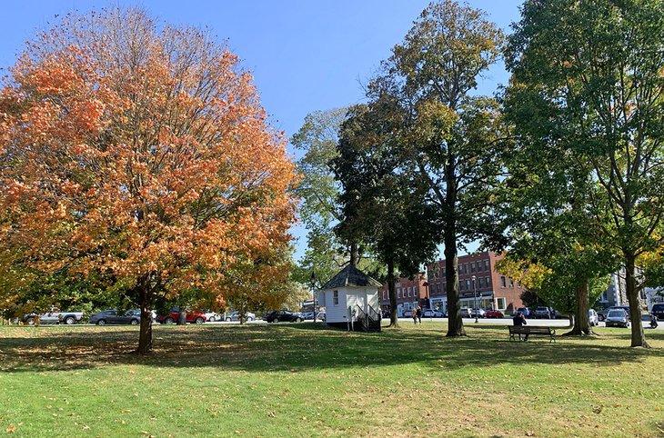 El Village Green en Litchfield