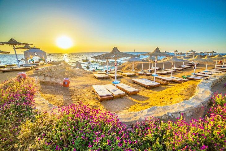 Playa en Sharm el-Sheikh