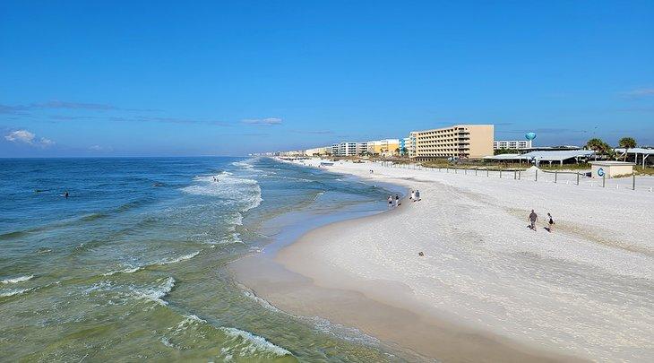 Plage de l'île Okaloosa