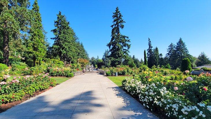Jardín de Pruebas de Rosales Internacional de Portland, Washington Park