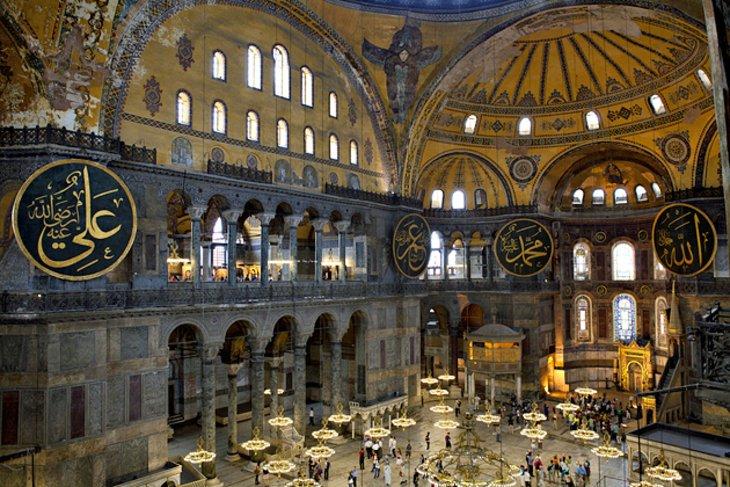 Interior de Aya Sofya