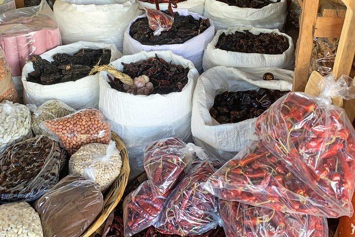Chiles en venta en Puerto Escondido