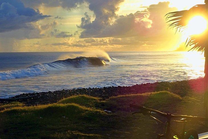 Plage de Papenoo, Tahiti