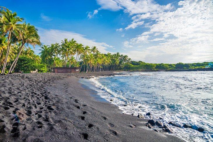 Plage Punalu'u, Hawaï