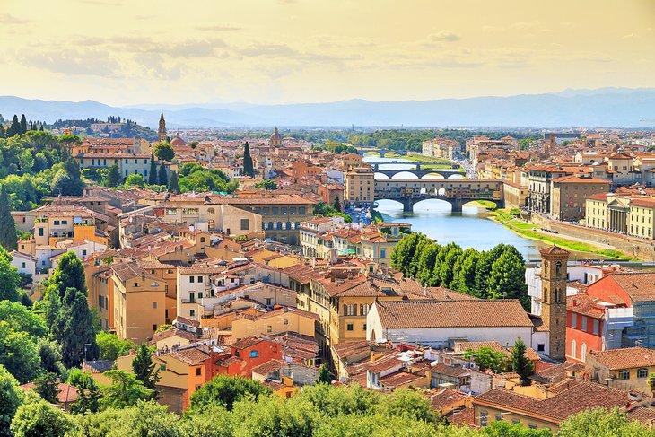 Belle vue sur Florence