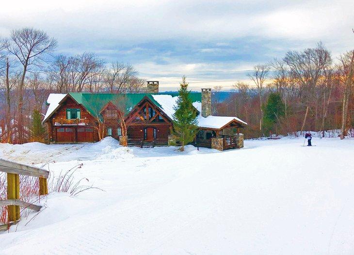 Pisten-Ski Lodge im Okemo Mountain Resort