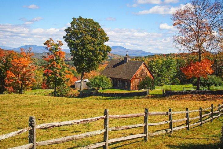 Herbst in Norwich, Vermont