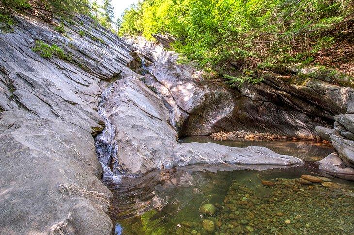 Hamilton Falls nahe Jamaica, VT