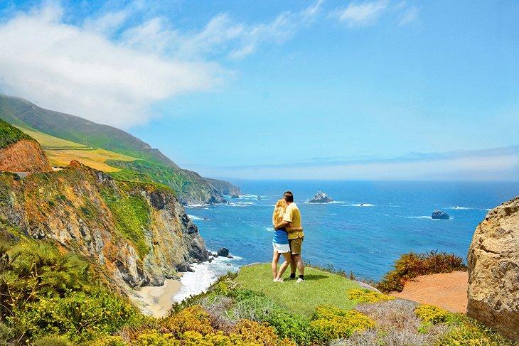 Aussichtspunkt in Big Sur