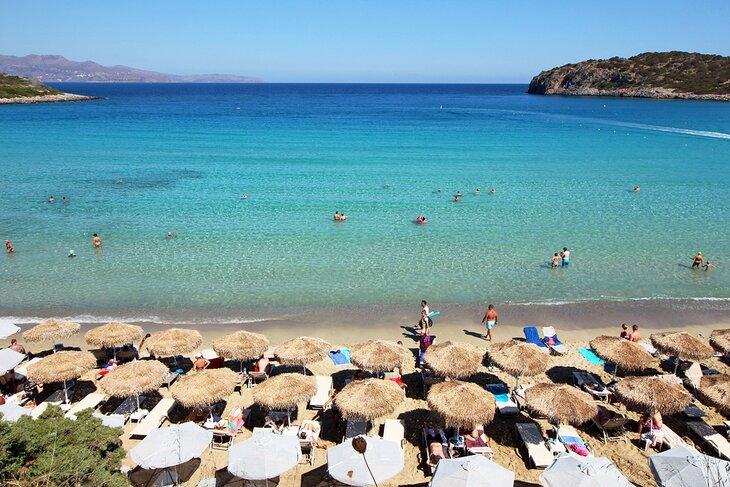 Oktober am Voulisma Beach auf Kreta