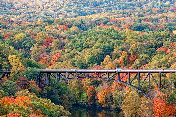 Popolopen Bridge im Hudson Valley