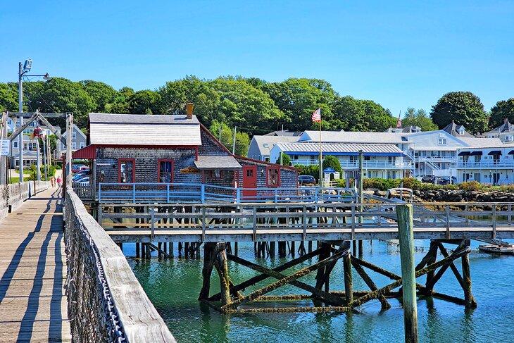 Boothbay Harbor Fußgängerbrücke