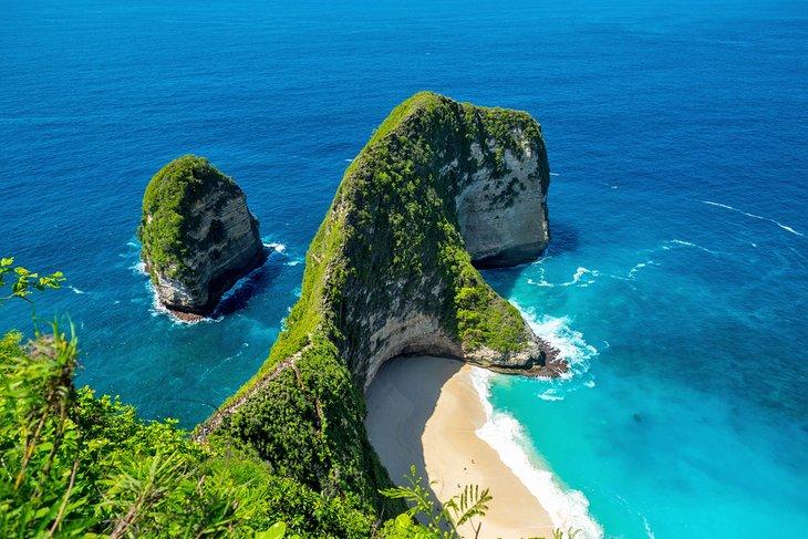 Plage de Kelingking, Nusa Penida, Bali