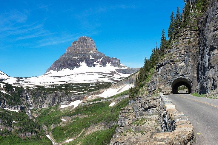 Going-to-the-Sun Road en el Parque Nacional Glacier