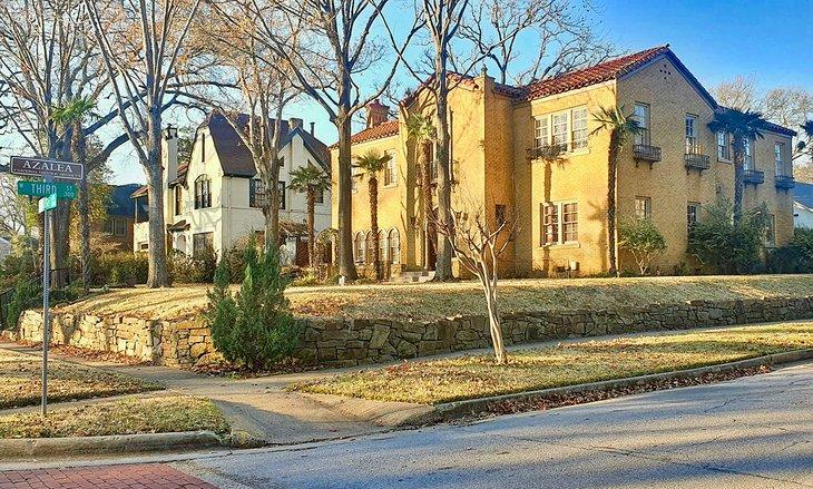Azaleen-Viertel in Tyler