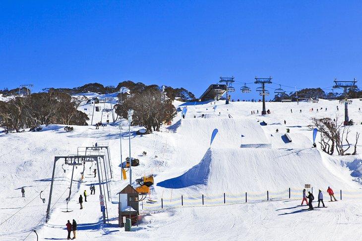 Terrainpark in Perisher