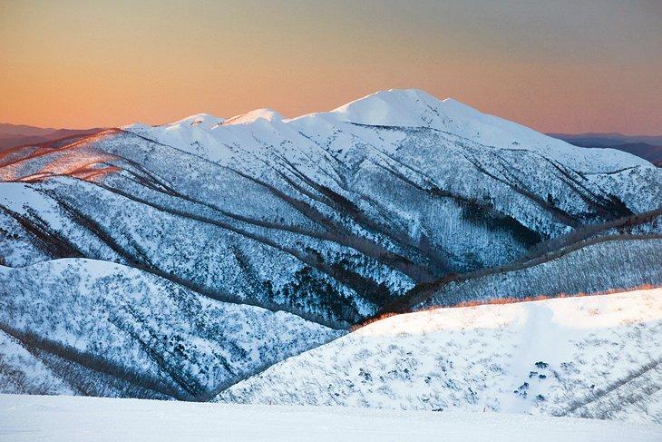 Mt. Feathertop in der Nähe von Dinner Plain